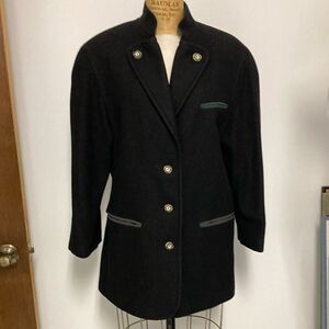 German Wool Lined Coat Size M